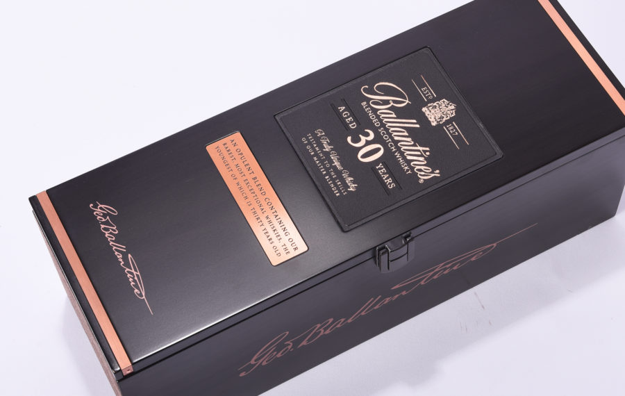 The Ballantine's 30 Year Old Packaging