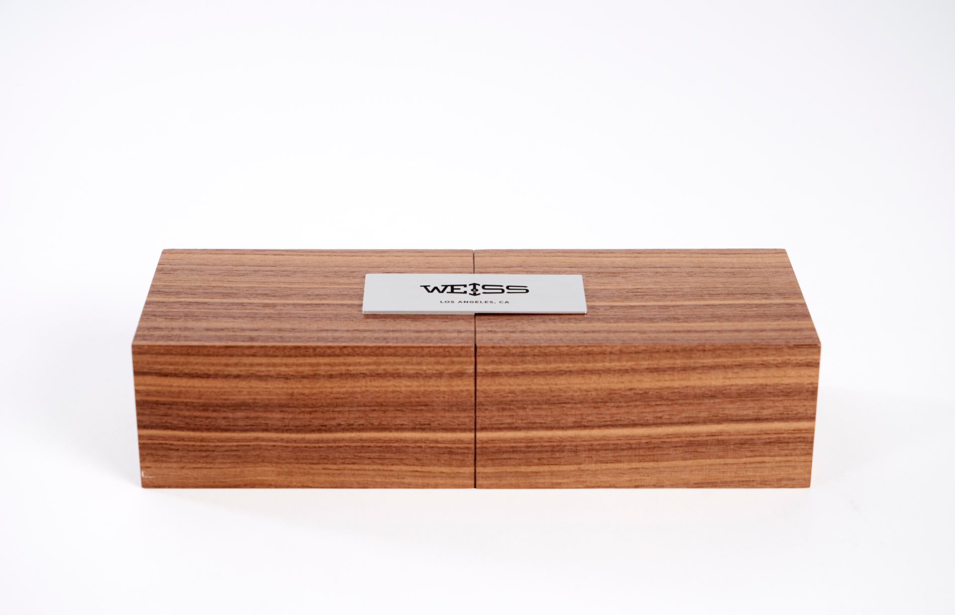 wood veneered MDF Weiss Watch Box